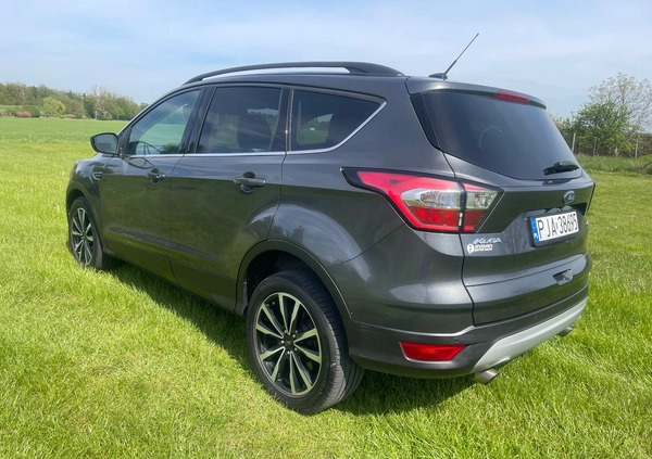 Ford Kuga cena 57900 przebieg: 98000, rok produkcji 2017 z Jarocin małe 137